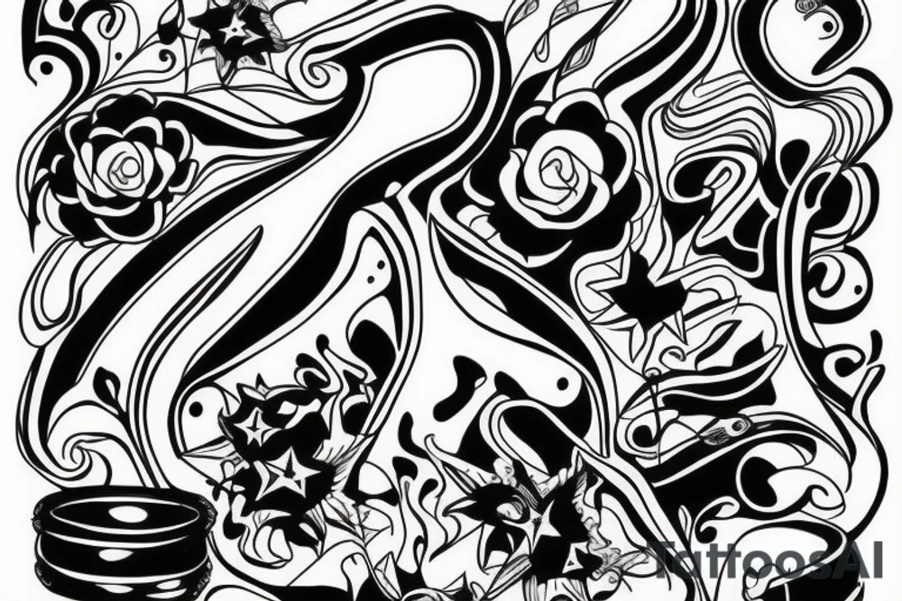 Images for courage with minimal fine lines tattoo idea