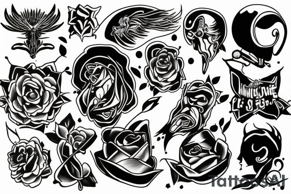 Images for courage with minimal fine lines tattoo idea