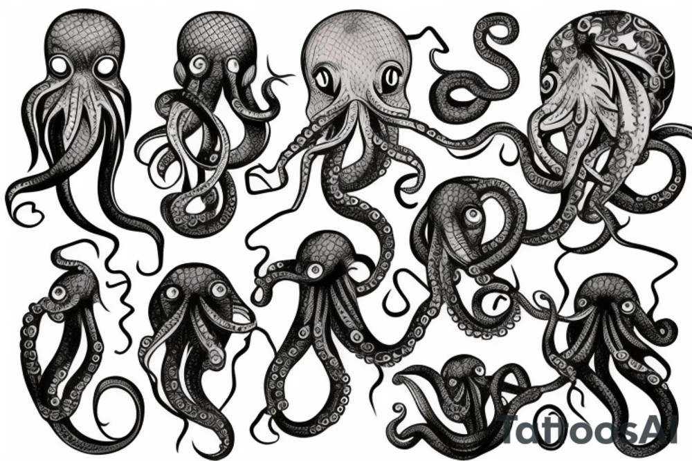 octopus tattoo idea