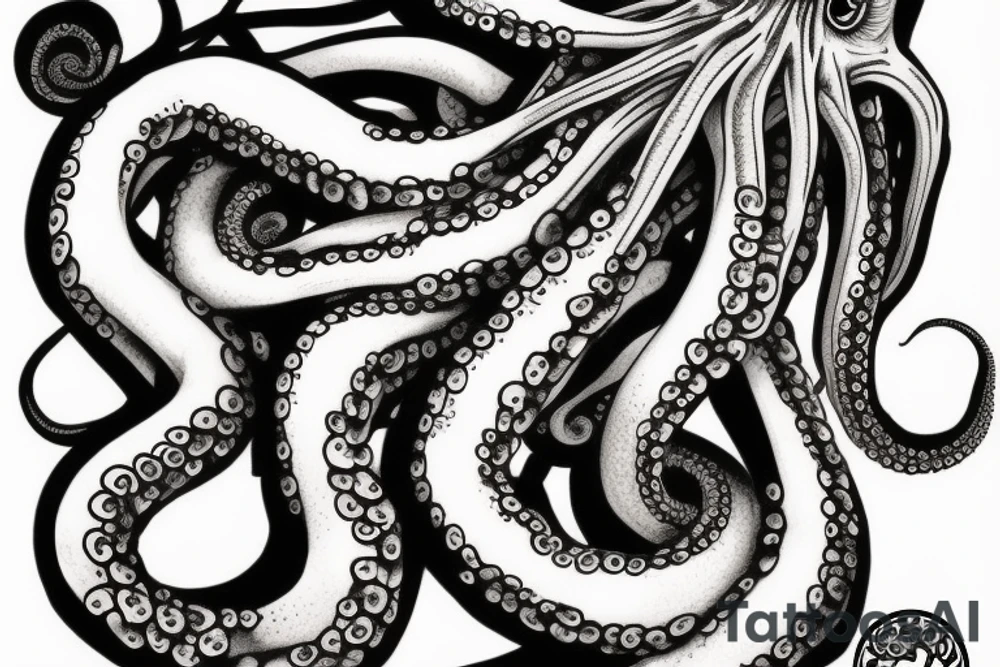 octopus tattoo idea