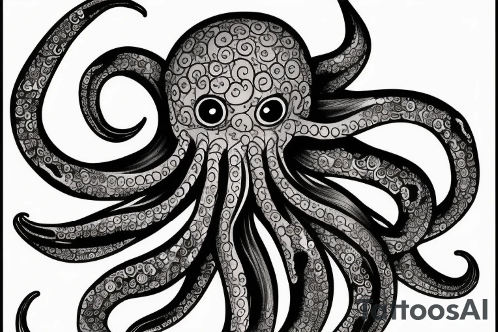 octopus tattoo idea