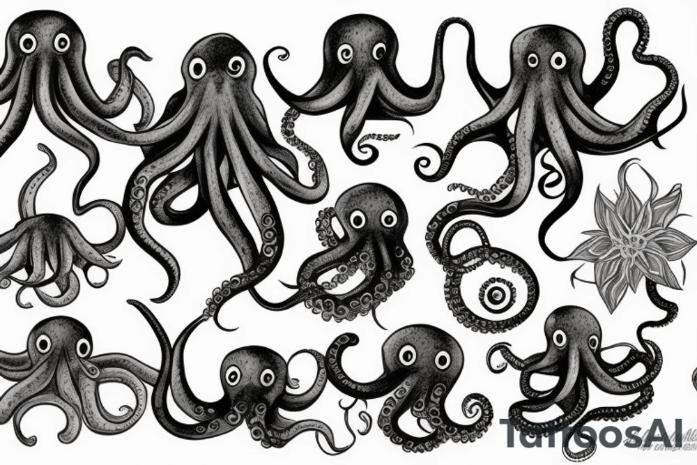 Octopus tattoo idea