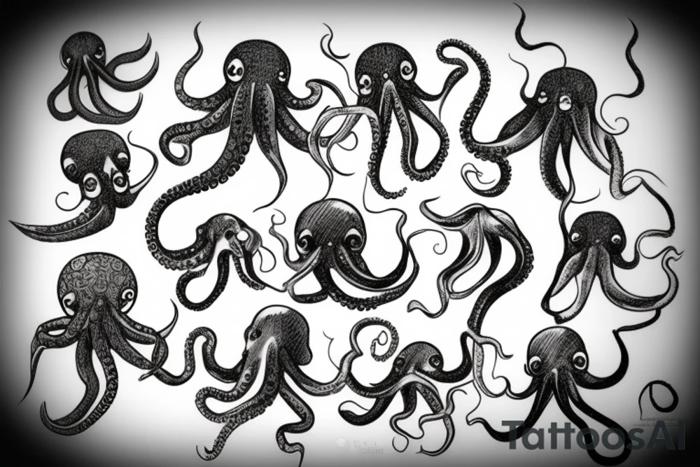 Octopus tattoo idea