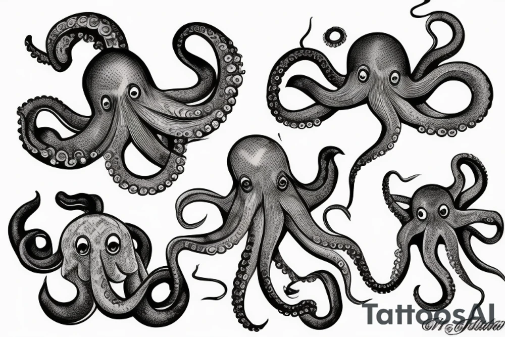 Octopus tattoo idea
