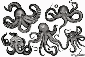 Octopus tattoo idea