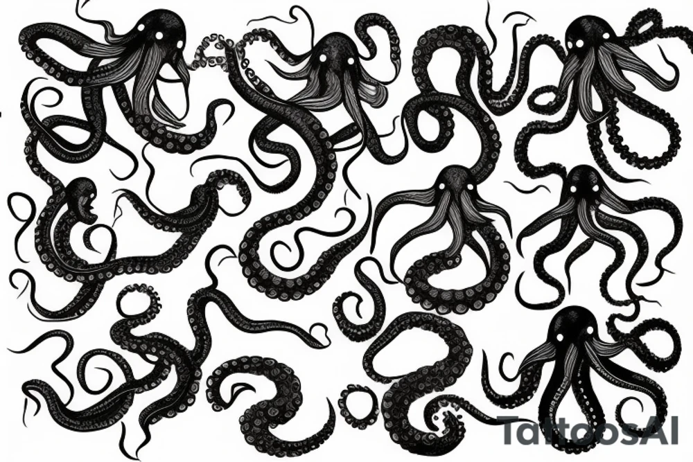 Octopus tattoo idea