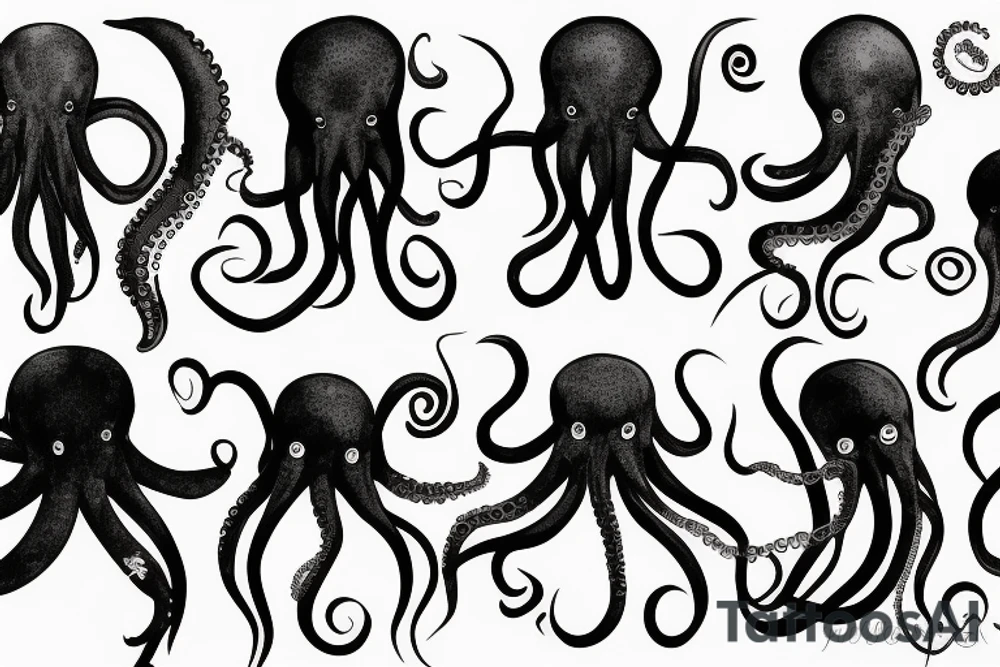 Octopus tattoo idea