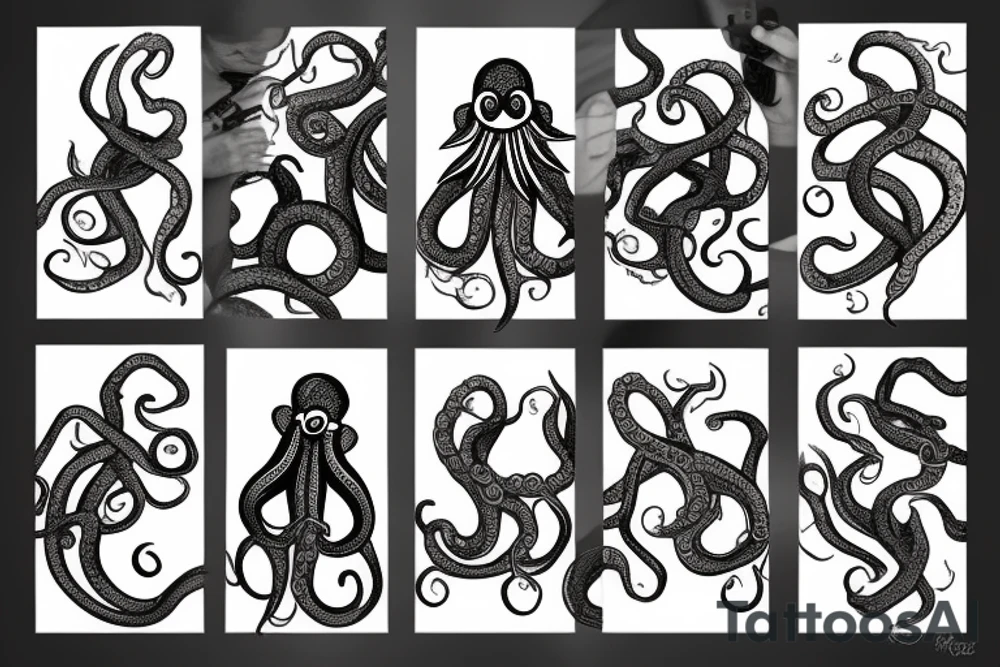 Octopus tattoo idea