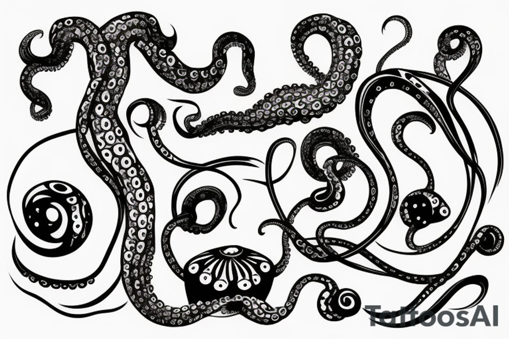 Octopus tattoo idea