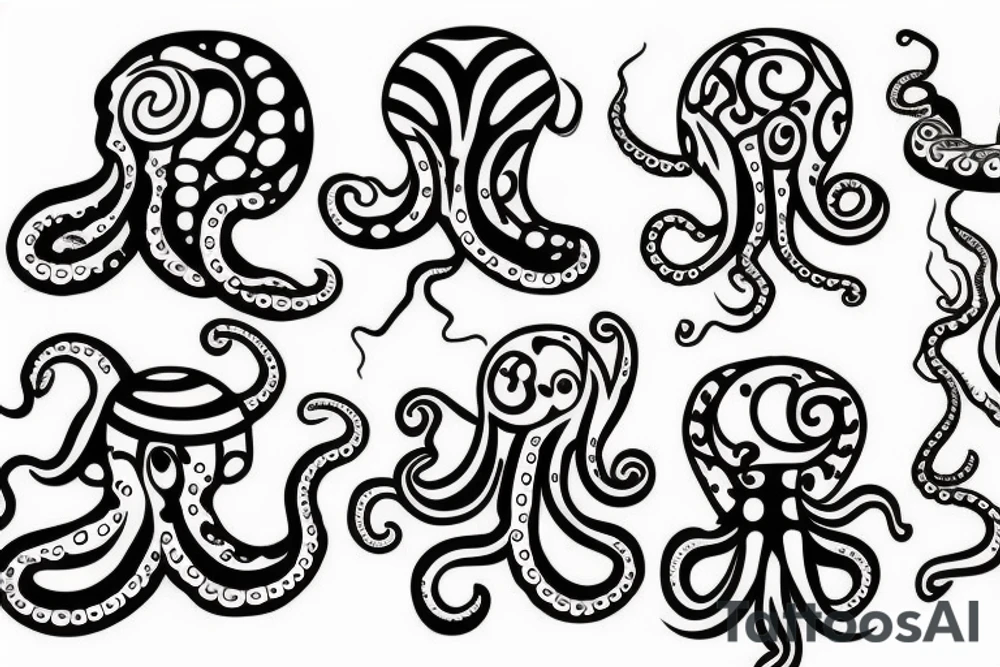 Octopus tattoo idea