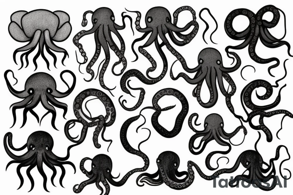 Octopus tattoo idea