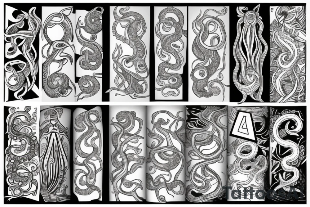 Octopus tattoo idea