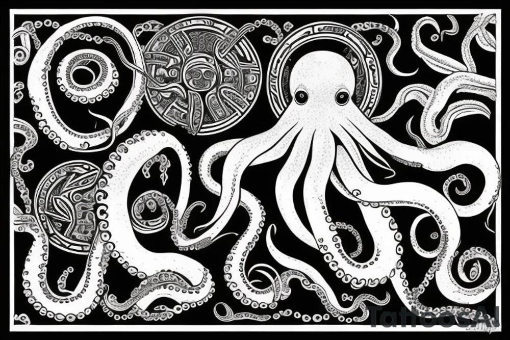 Octopus tattoo idea