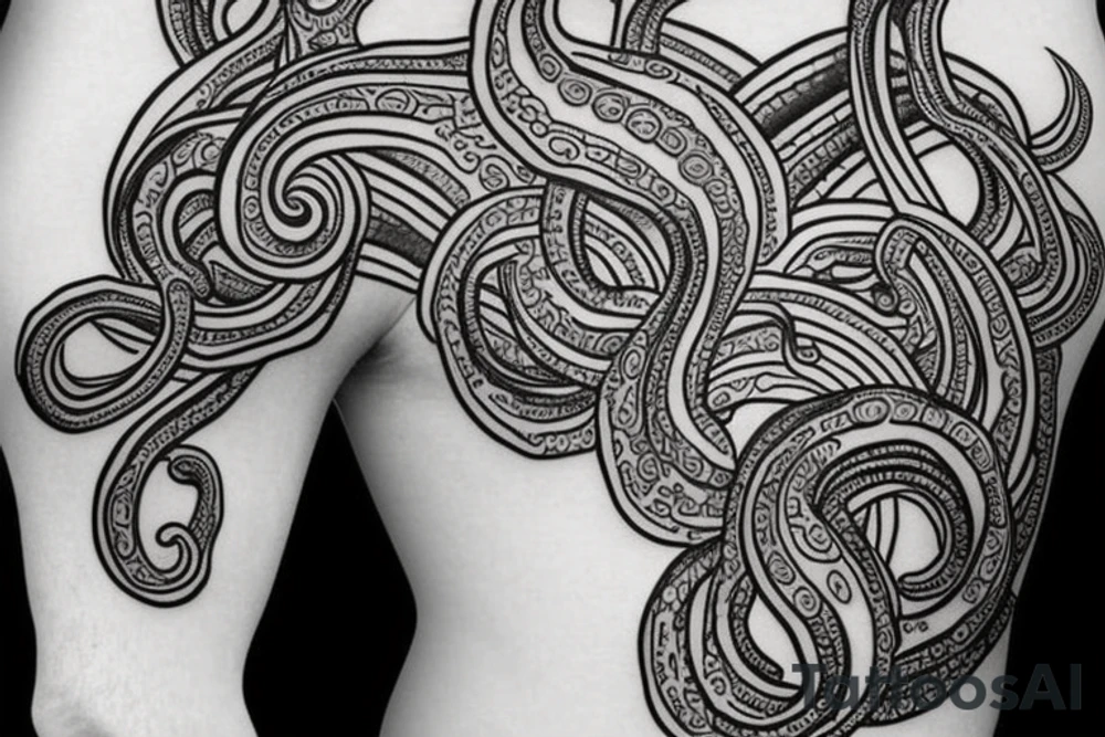 Octopus tattoo idea
