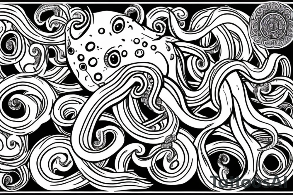 Octopus tattoo idea