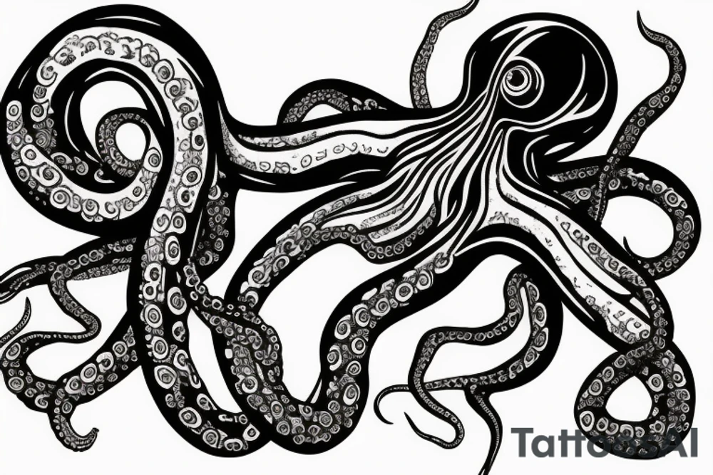 Octopus tattoo idea