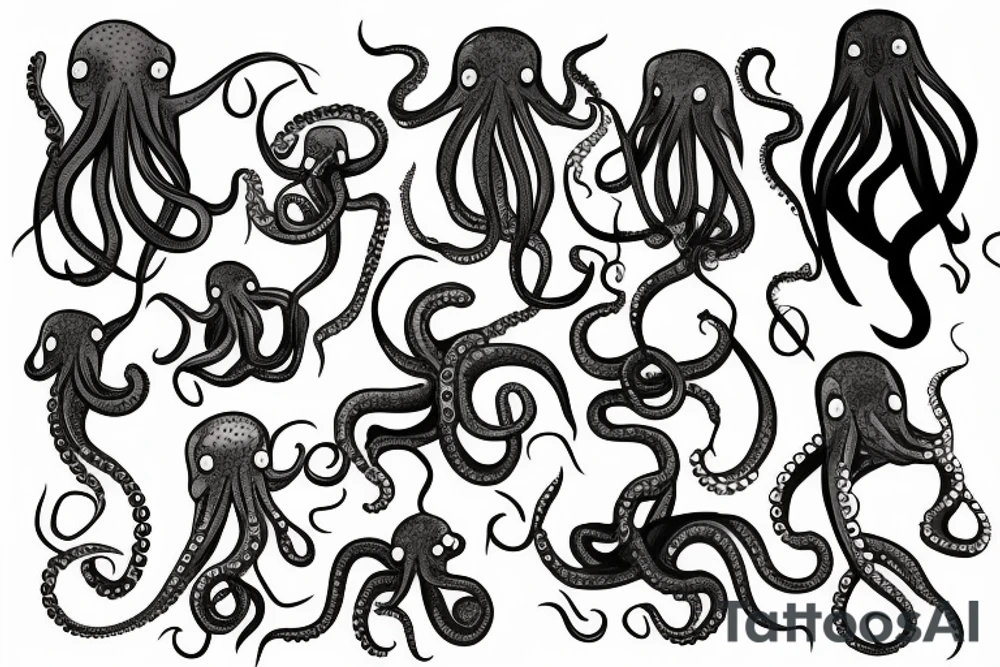 Octopus tattoo idea