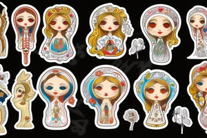 Russian wooden doll tattoo idea