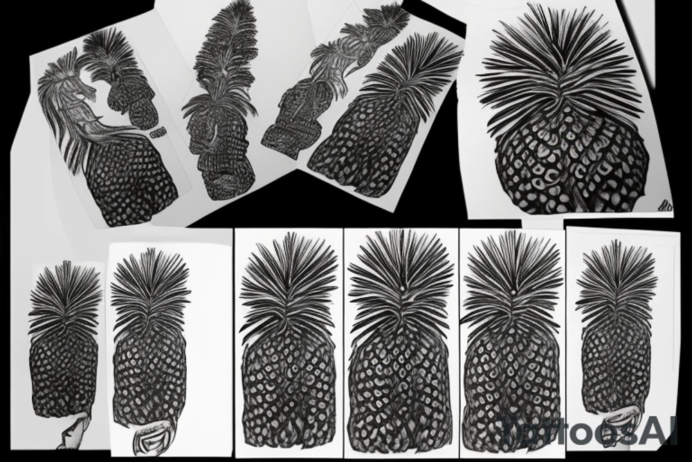 Araucaria tattoo idea