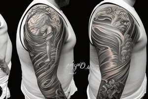 Poseidon tattoo idea