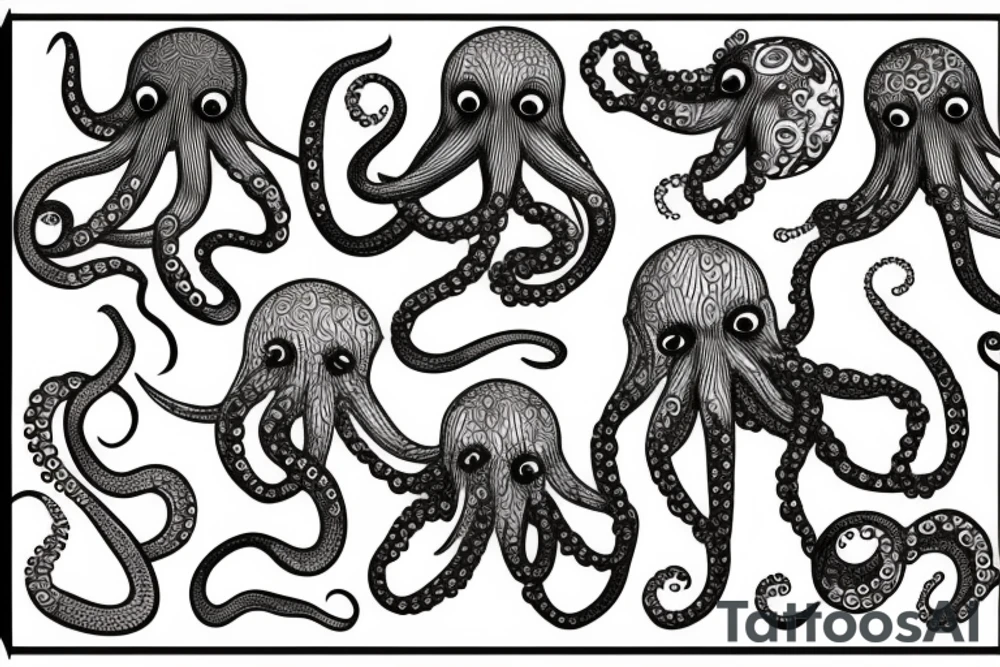 Octopus tattoo idea