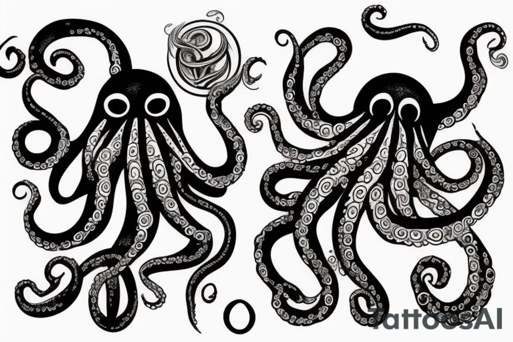Octopus tattoo idea