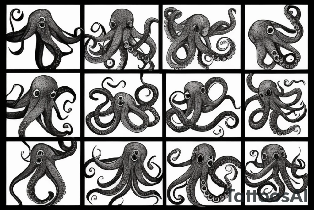Octopus tattoo idea
