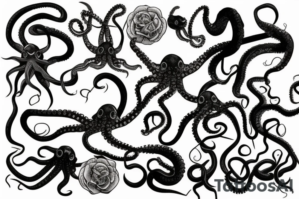 Octopus tattoo idea