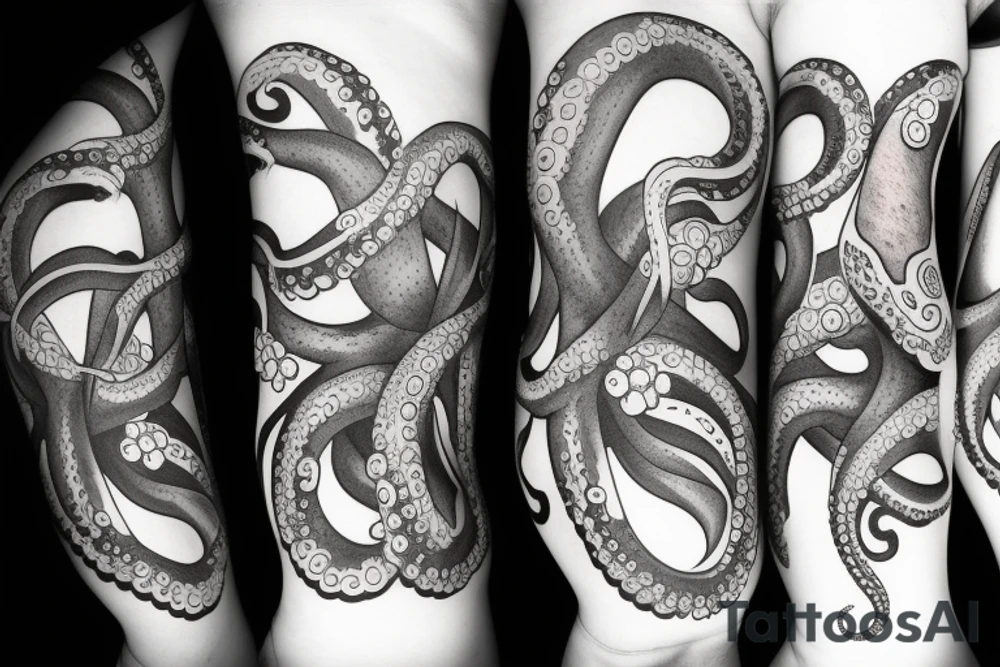 Octopus tattoo idea