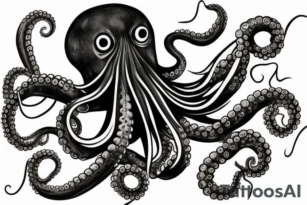 Octopus tattoo idea