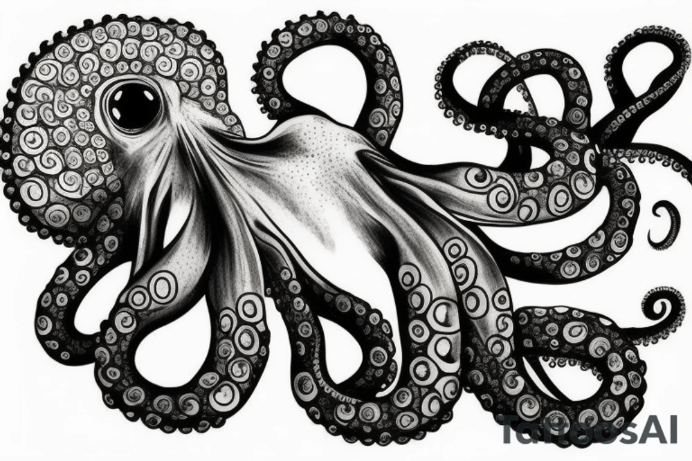 Octopus tattoo idea