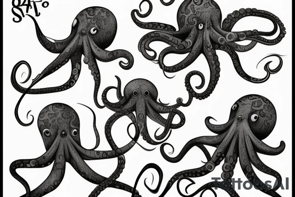 Octopus tattoo idea