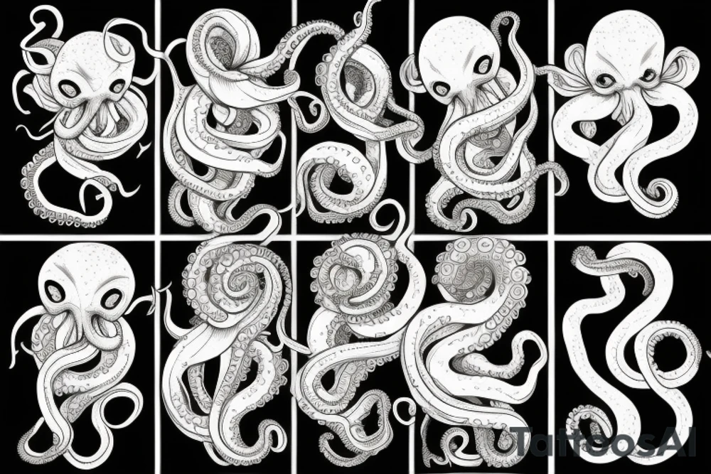 Octopus tattoo idea