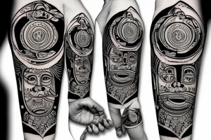 pattachitra taxi tattoo idea