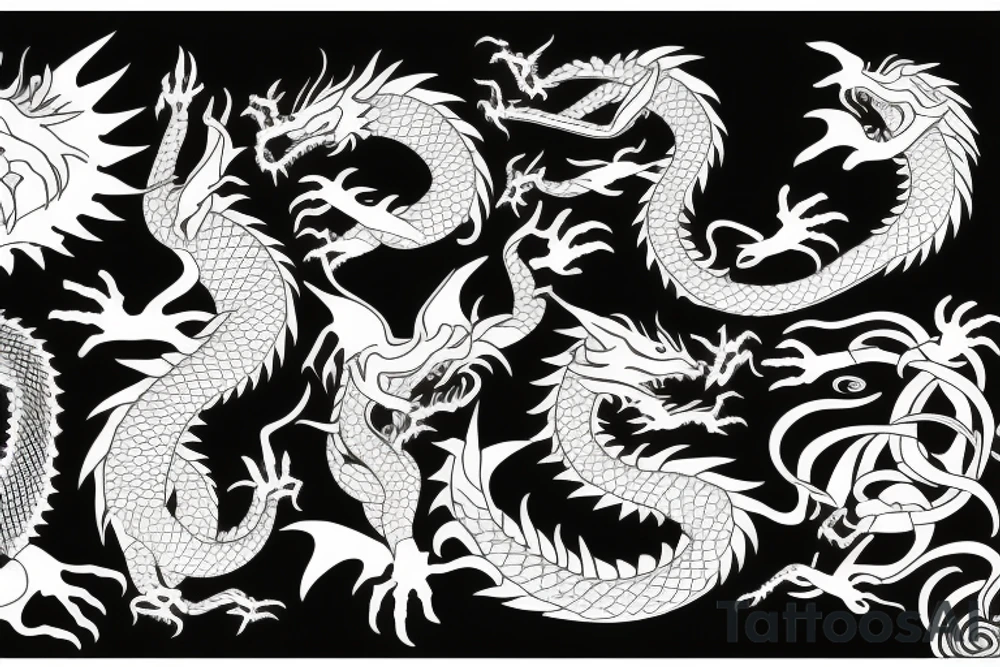 dragon tattoo idea