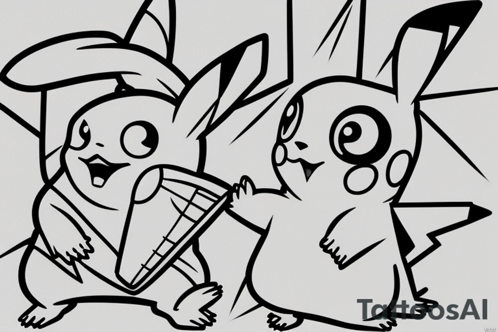 pikachu tattoo idea