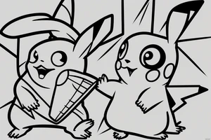 pikachu tattoo idea