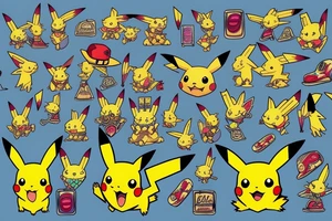 pikachu tattoo idea