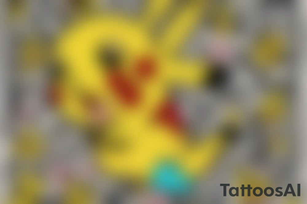 pikachu tattoo idea