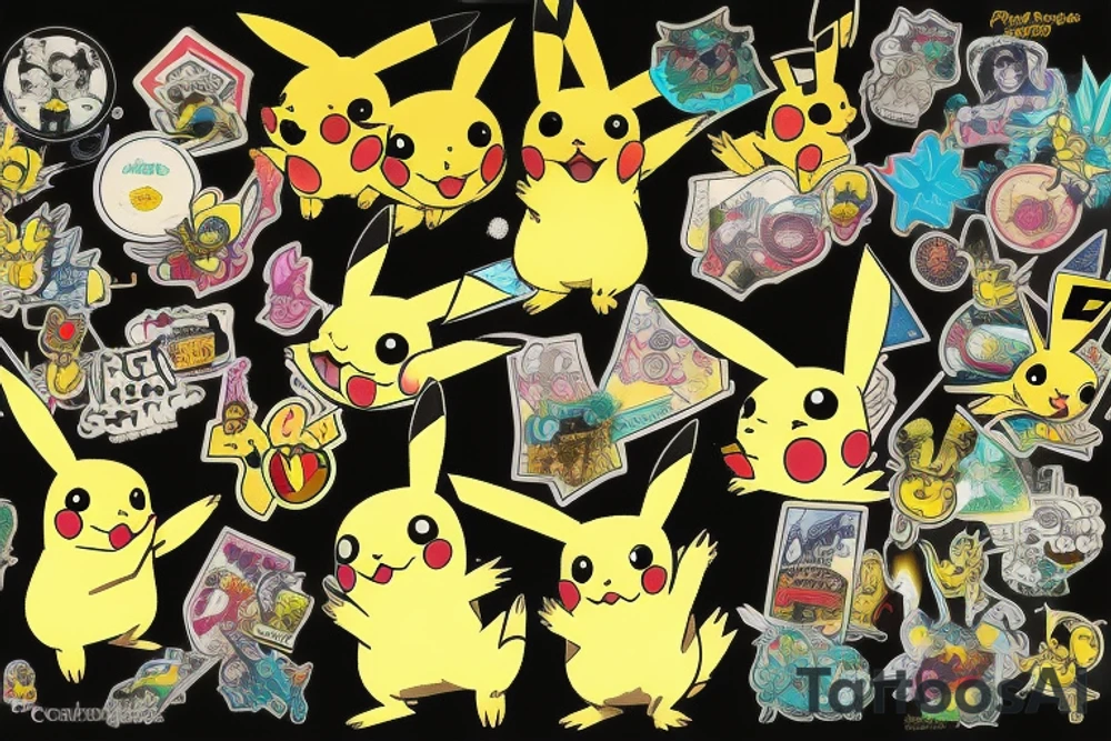 pikachu tattoo idea