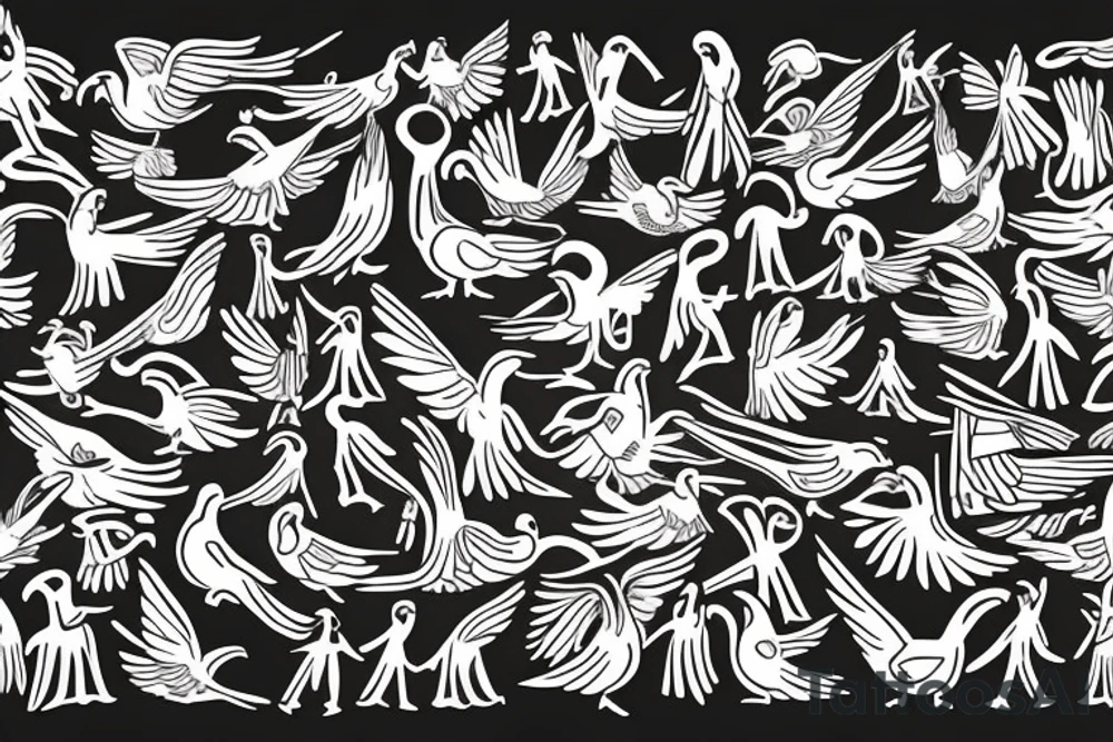 pigeon tattoo idea