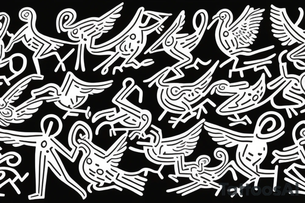 pigeon tattoo idea