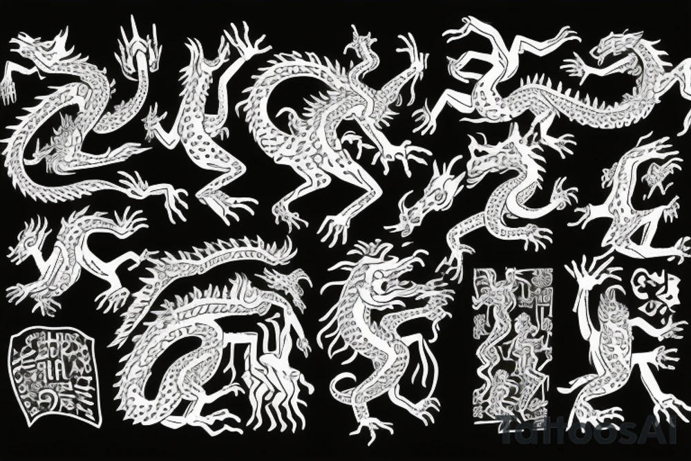 dragon tattoo idea