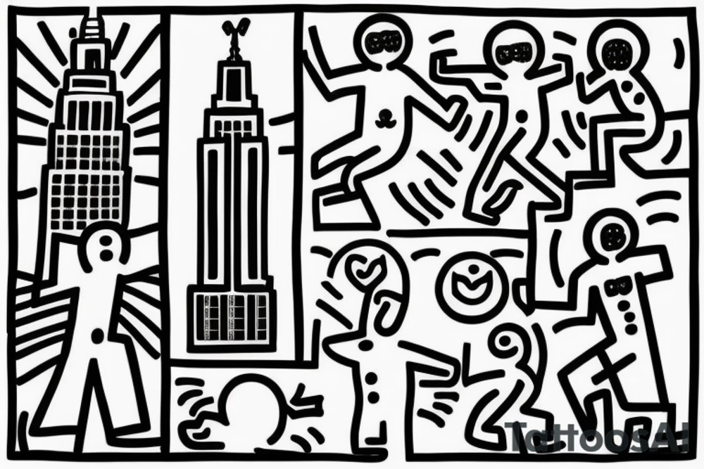 empire state building tattoo idea