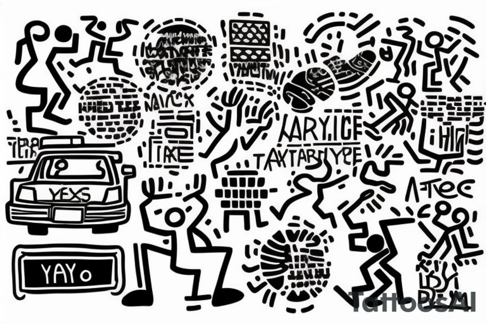 nyc taxi tattoo idea