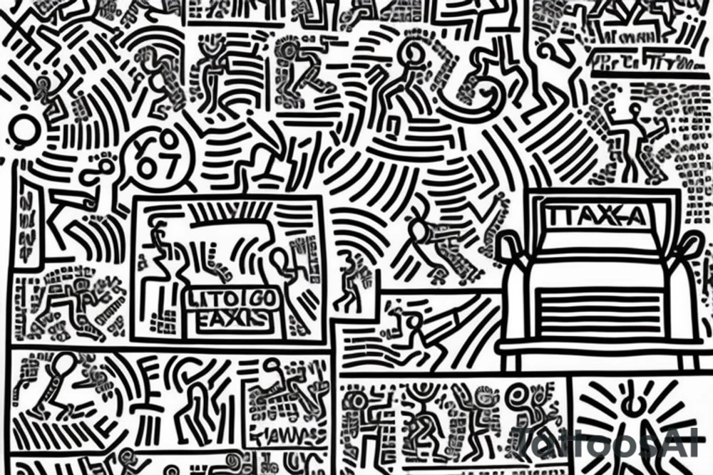 nyc taxi tattoo idea