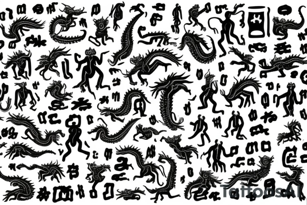 dragon tattoo idea
