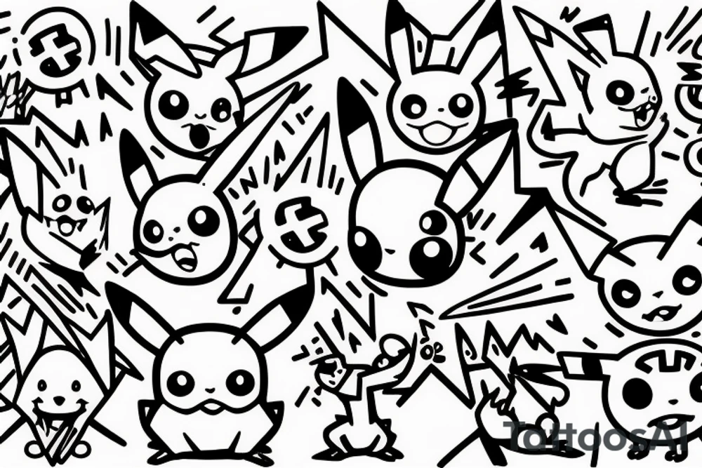 pikachu tattoo idea