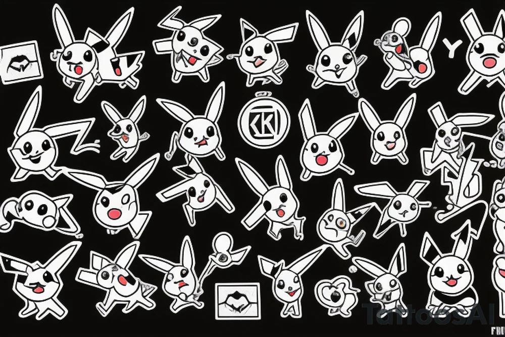 pikachu tattoo idea