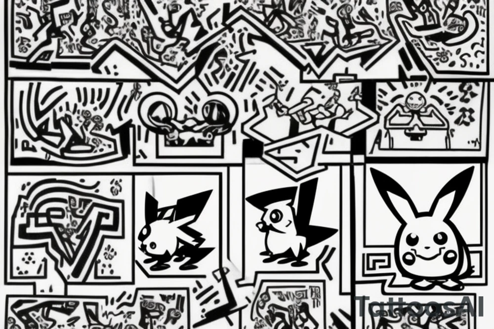 pikachu tattoo idea